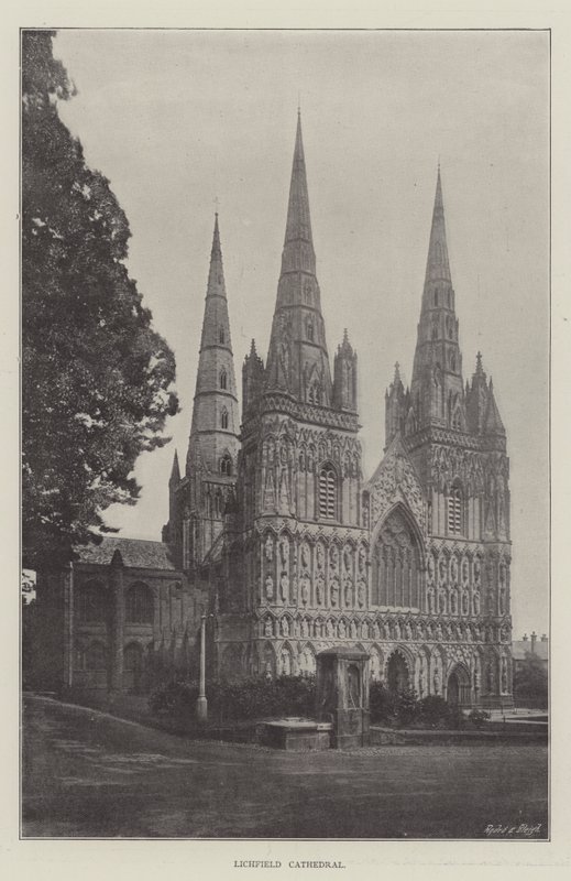 Catedral de Lichfield de English Photographer