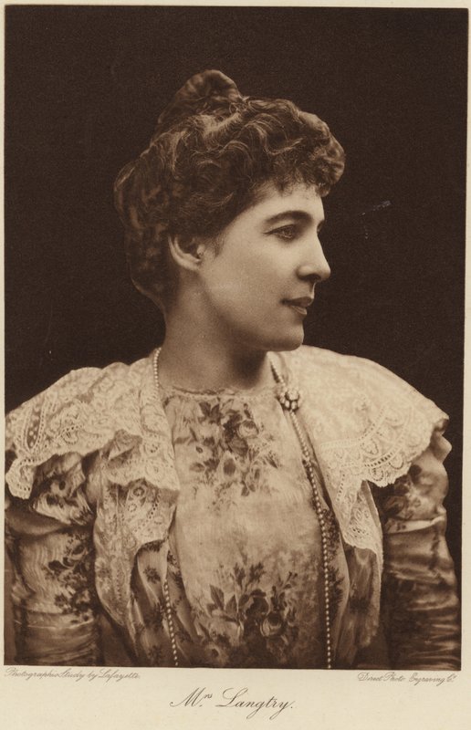 Lillie Langtry de English Photographer