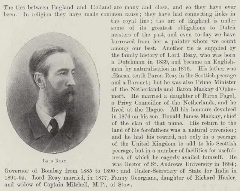Lord Reay de English Photographer