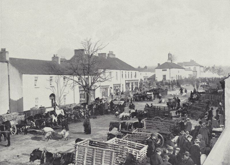 Día de mercado en Abbeyleix de English Photographer
