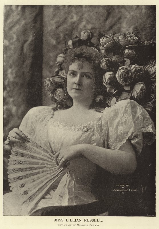 Señorita Lillian Russell de English Photographer
