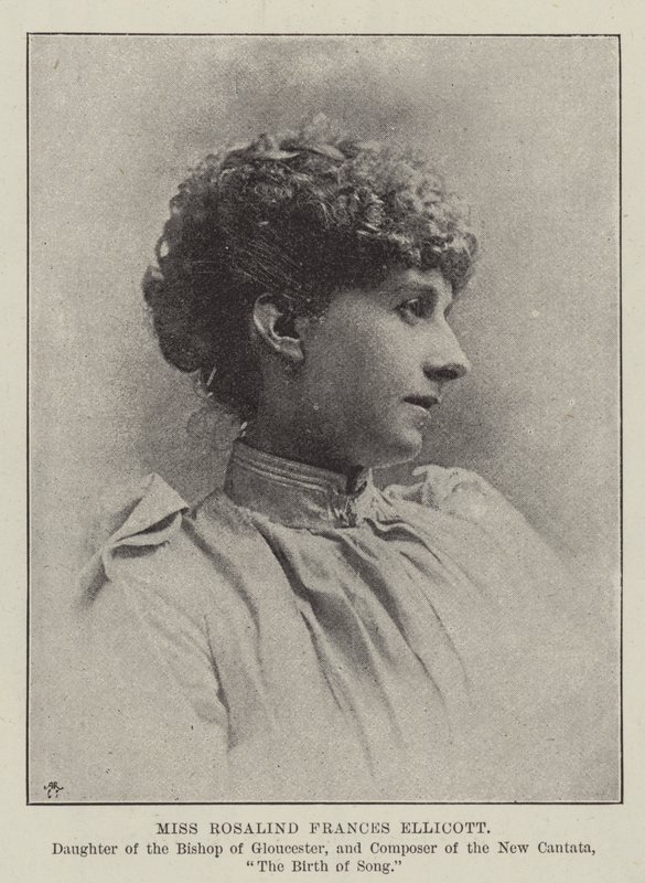 Señorita Rosalind Frances Ellicott de English Photographer