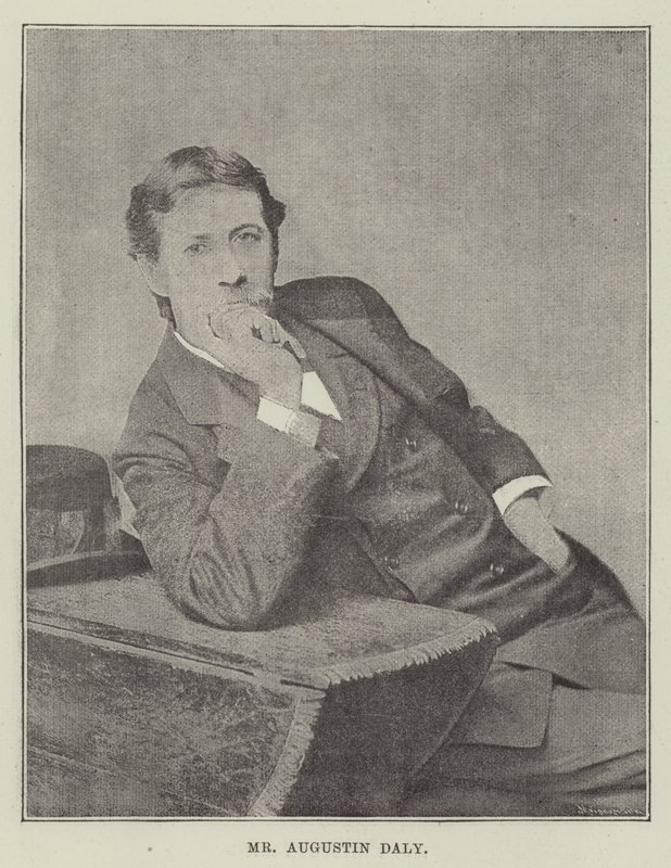 Mr Augustin Daly de English Photographer