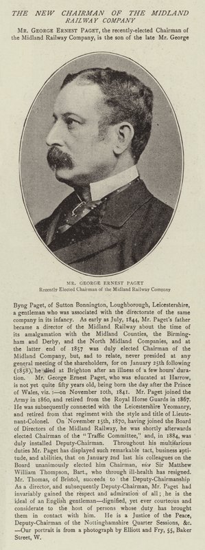 Sr. George Ernest Paget de English Photographer