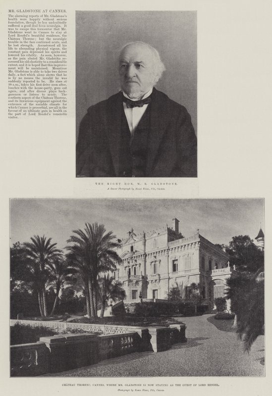 Sr. Gladstone en Cannes de English Photographer
