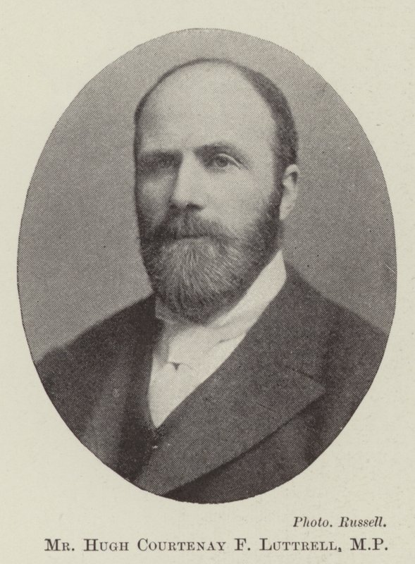 Sr. Hugh Courtenay F Luttrell, MP de English Photographer