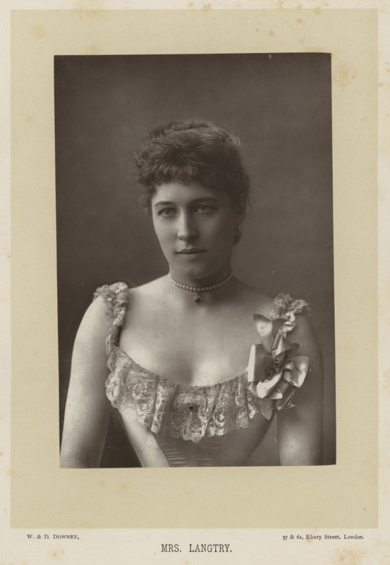 Señora Langtry de English Photographer
