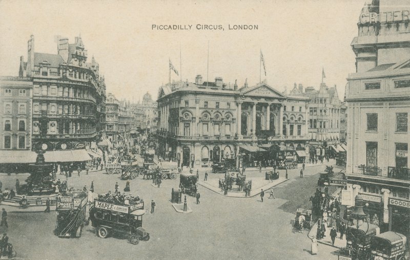 Piccadilly Circus, Londres de English Photographer