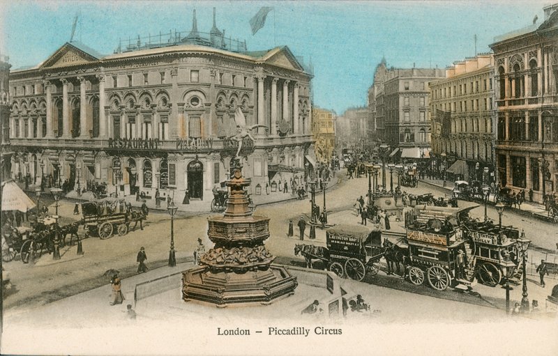 Piccadilly Circus, Londres de English Photographer