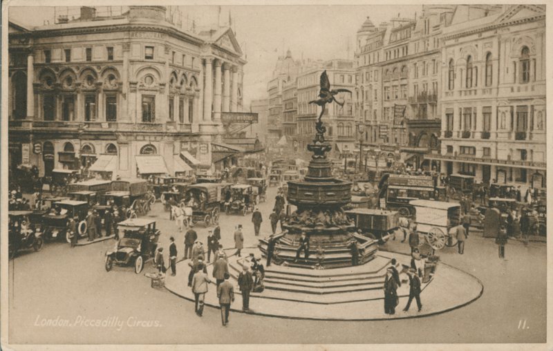 Piccadilly Circus, Londres de English Photographer