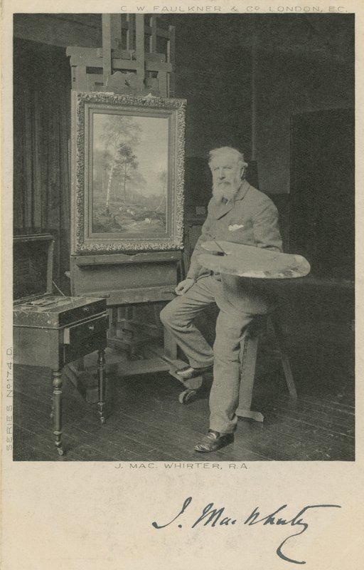Retrato de J Mac Whirter de English Photographer