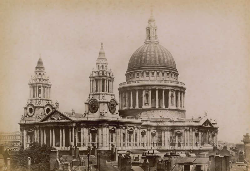Postal de la Catedral de St Pauls de English Photographer