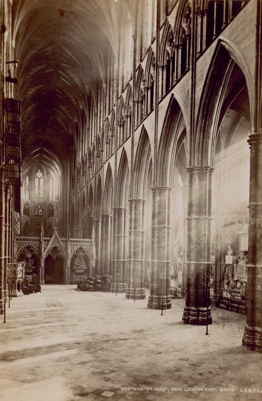 Postal de la Abadía de Westminster de English Photographer