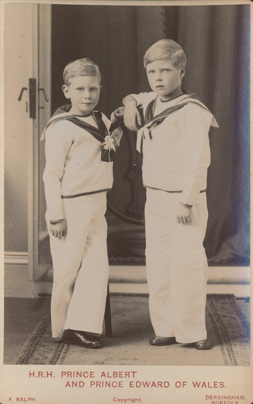 Príncipe Alberto y Príncipe Eduardo de Gales de English Photographer
