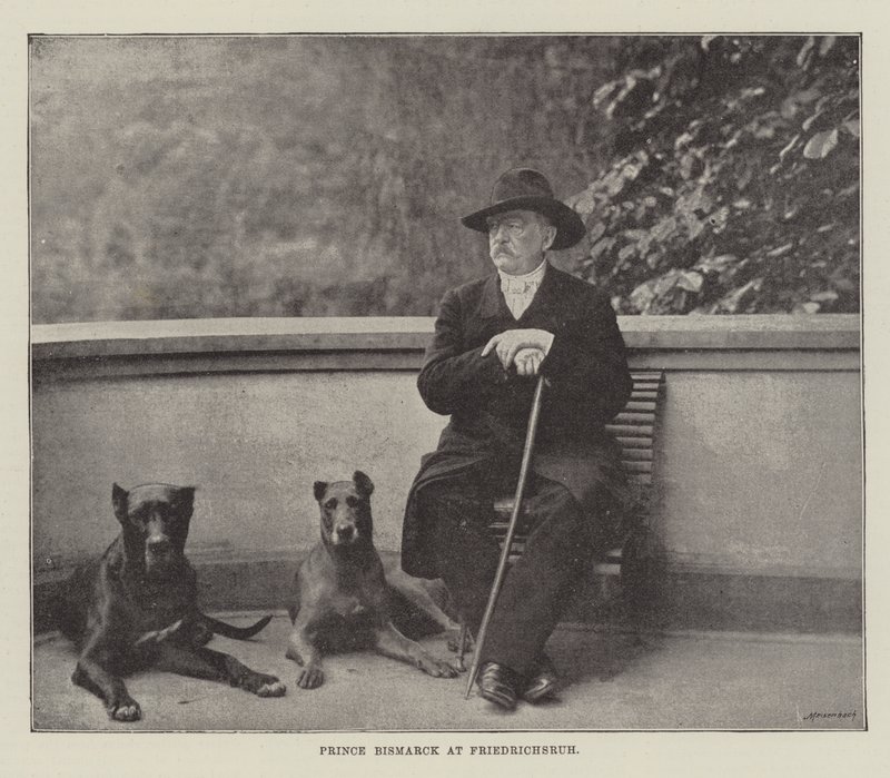 El Príncipe Bismarck en Friedrichsruh de English Photographer