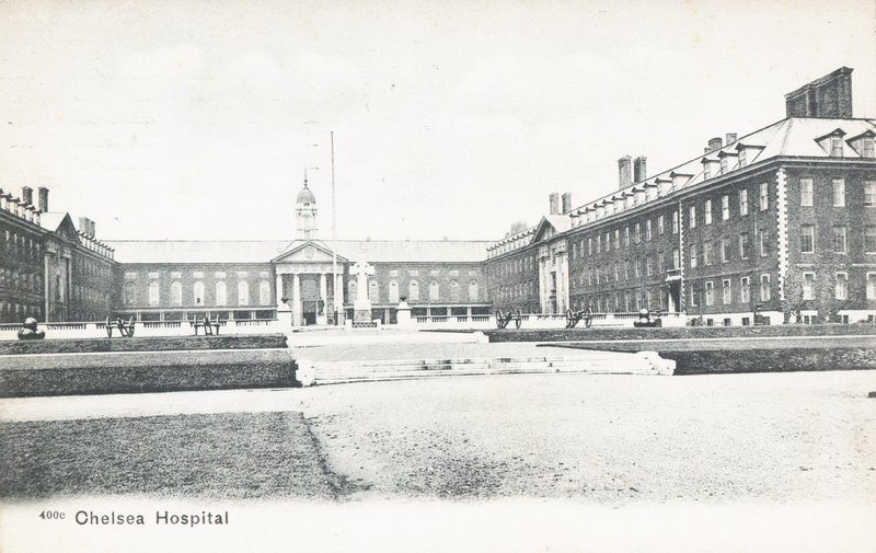 Hospital Real Chelsea en Royal Hospital Road de English Photographer