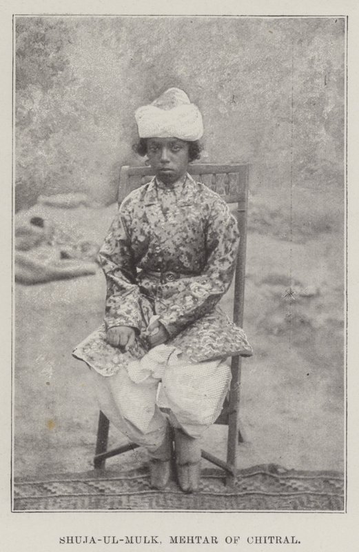 Shuja-ul-Mulk, Mehtar de Chitral de English Photographer
