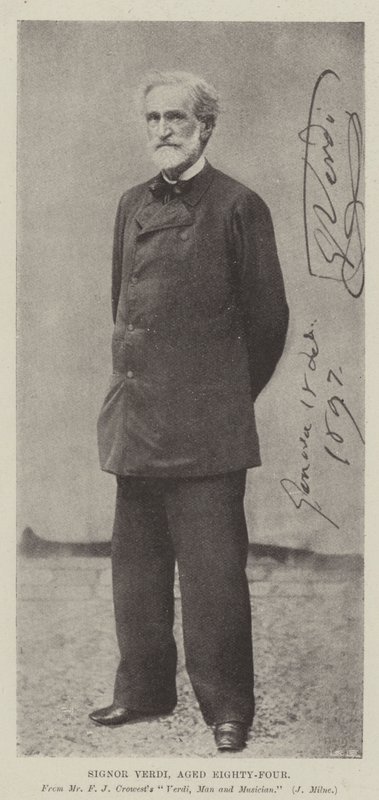 Signor Verdi, de Ochenta y Cuatro Años de English Photographer