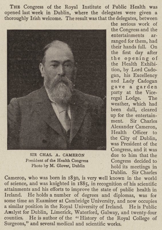 Sir Charles A Cameron de English Photographer