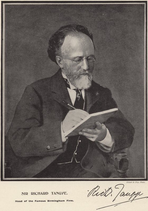 Sir Richard Tangye de English Photographer