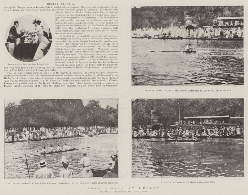 Algunas finales en Henley de English Photographer