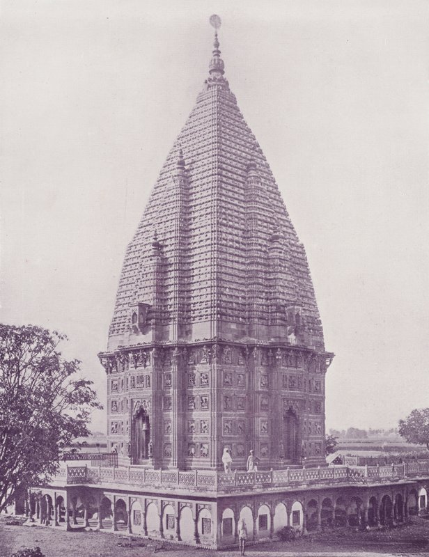 Templo Sumrer, Ramnugger, Benares de English Photographer