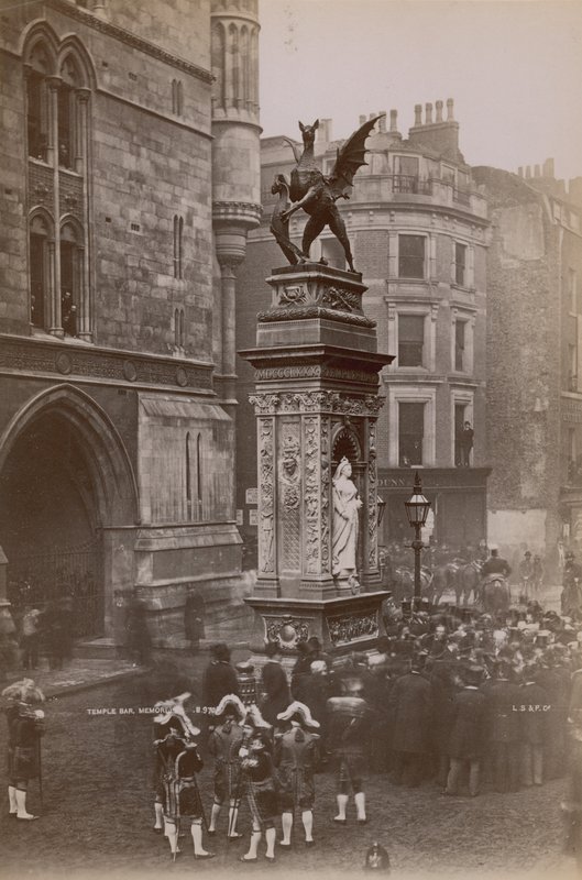 Memorial de Temple Bar de English Photographer