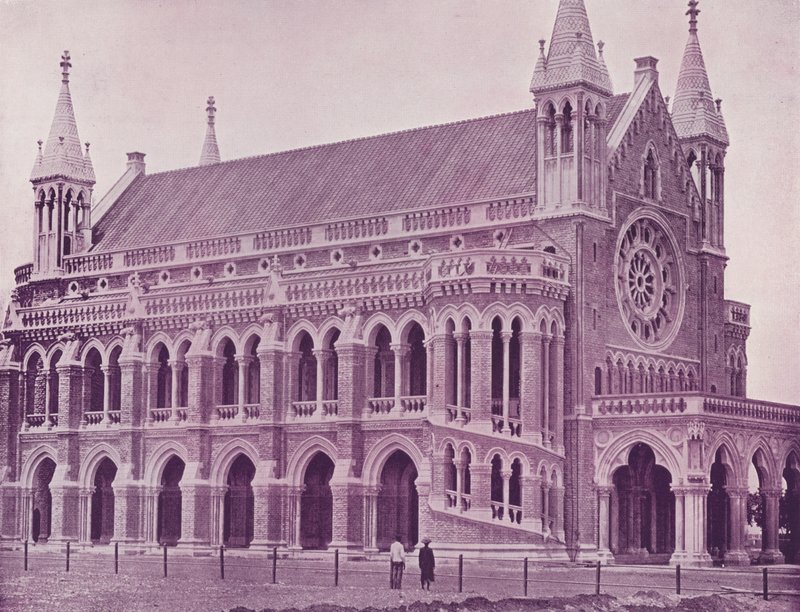 Sala del Senado de la Universidad de Bombay de English Photographer