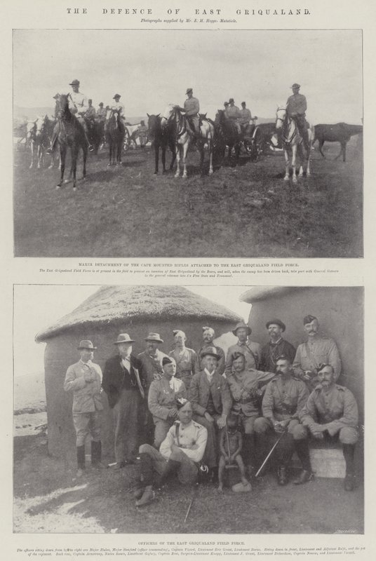 La Defensa de East Griqualand de English Photographer