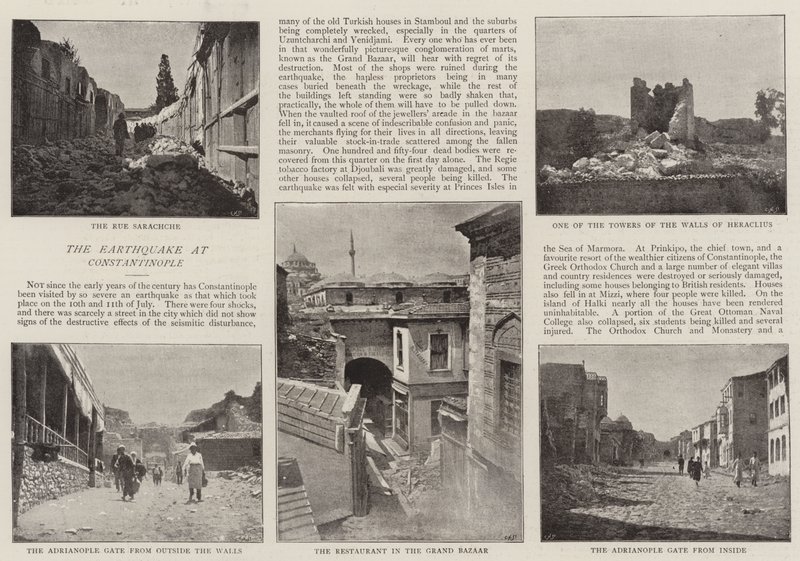 El terremoto en Constantinopla de English Photographer