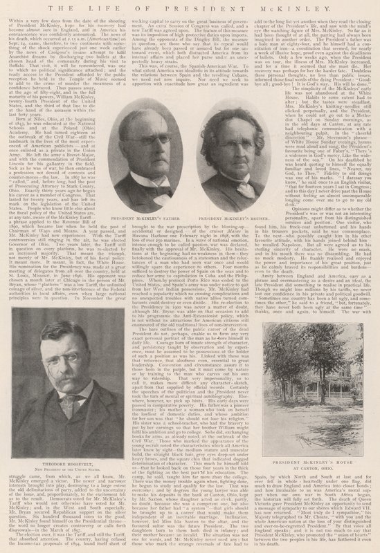 La vida del Presidente McKinley de English Photographer