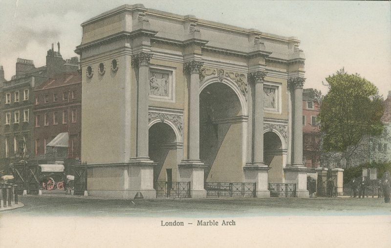 El Arco de Mármol, Londres de English Photographer