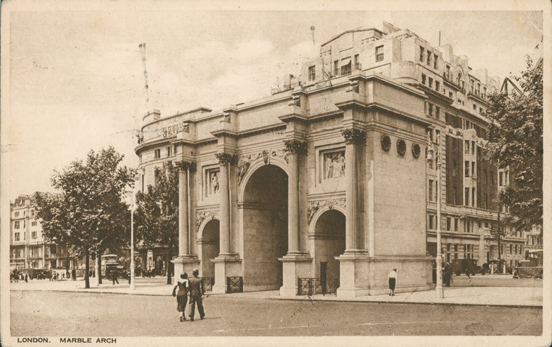 El Arco de Mármol, Londres de English Photographer
