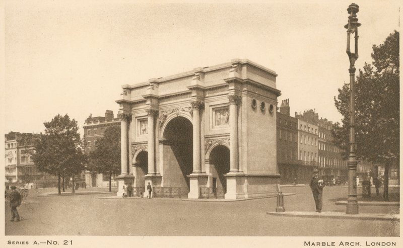 El Arco de Mármol, Londres de English Photographer