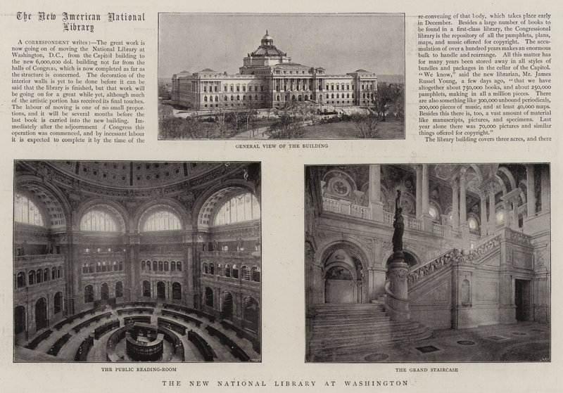 La nueva Biblioteca Nacional en Washington de English Photographer