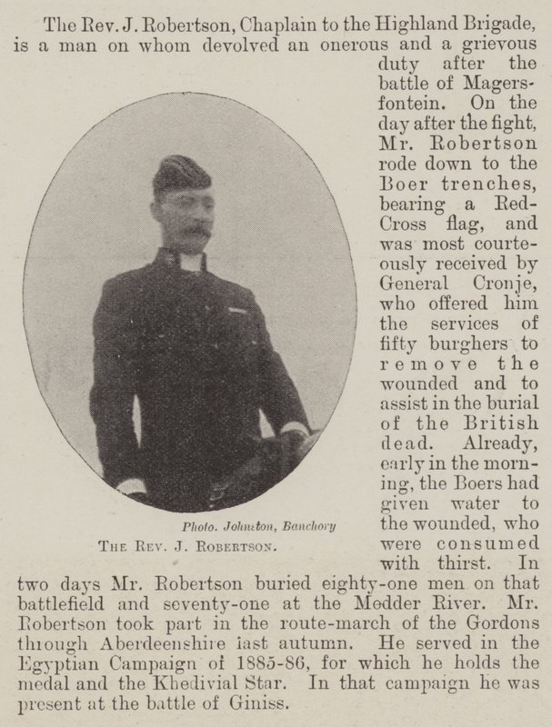 El reverendo J Robertson de English Photographer