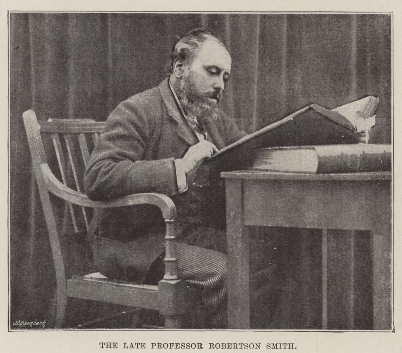 El fallecido profesor Robertson Smith de English Photographer
