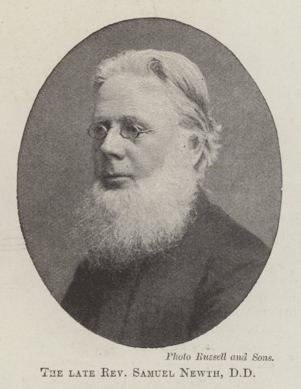 El difunto Reverendo Samuel Newth, DD de English Photographer