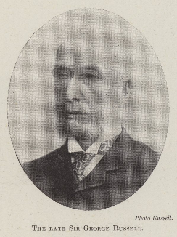 El difunto Sir George Russell de English Photographer