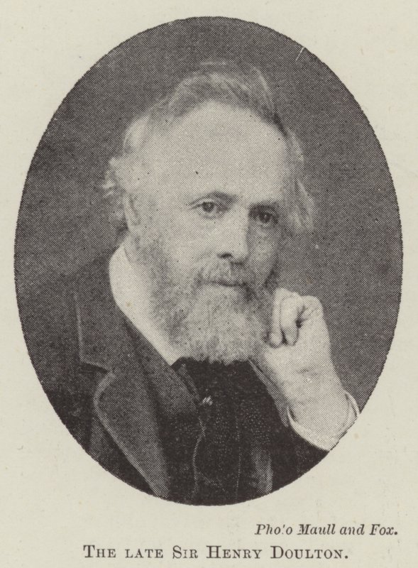 El difunto Sir Henry Doulton de English Photographer