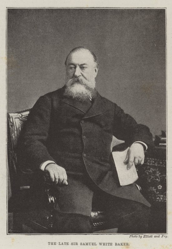 El fallecido Sir Samuel White Baker de English Photographer