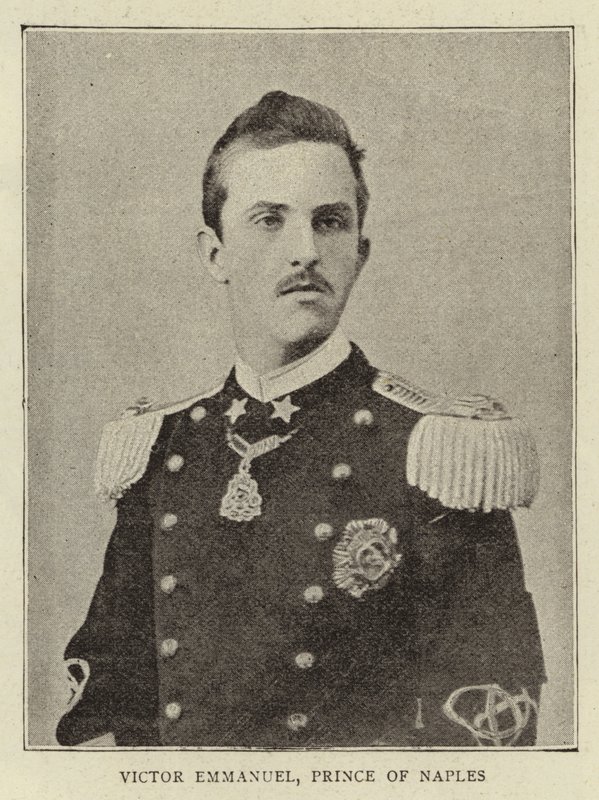 Víctor Emmanuel, Príncipe de Nápoles de English Photographer