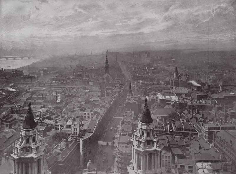 Vista desde St Pauls, mirando al oeste de English Photographer