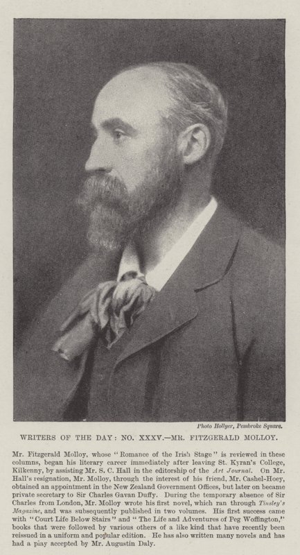 Escritores del Día, Sr. Fitzgerald Molloy de English Photographer