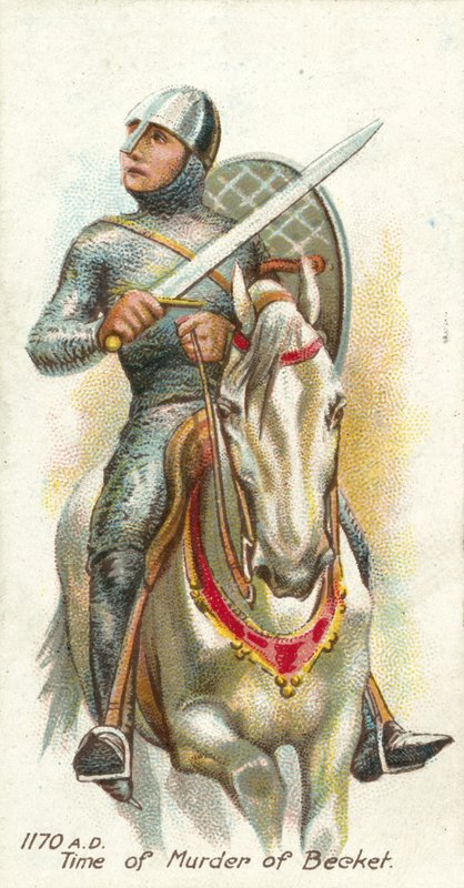1170 d.C., Época del asesinato de Becket de English School