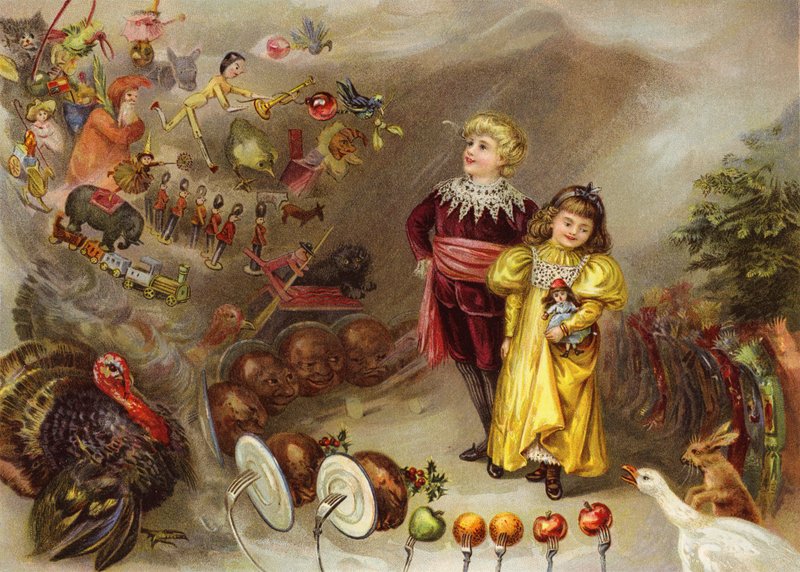 Un sueño de Navidad (cromolito) de English School