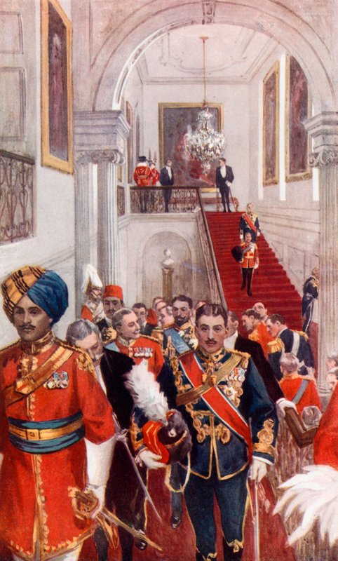 Una recepción en el Palacio de St. James de English School