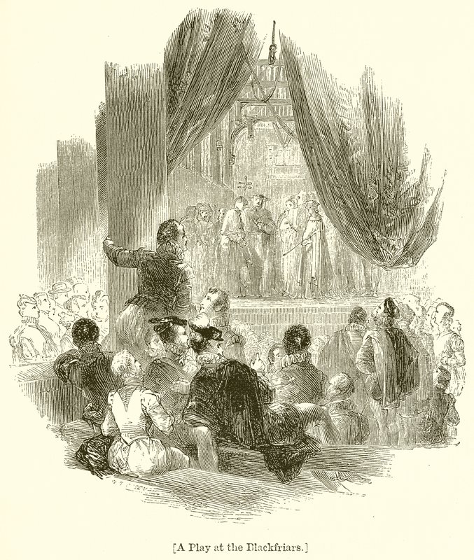 Una obra en los Blackfriars de English School