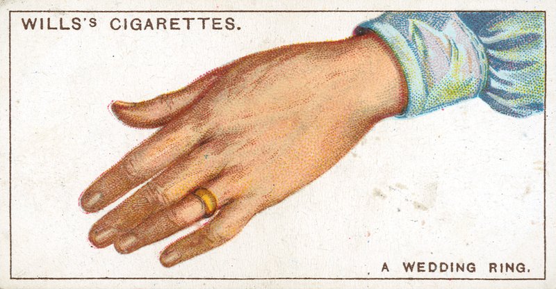Un anillo de bodas de English School