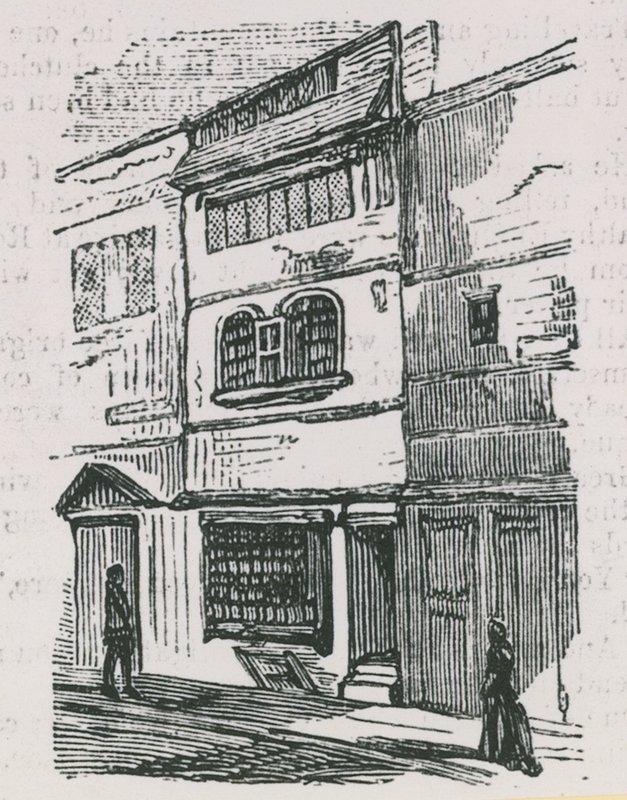 Una casa en Spitalfields, Londres de English School